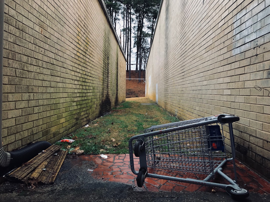 Photo Dark alleyway
